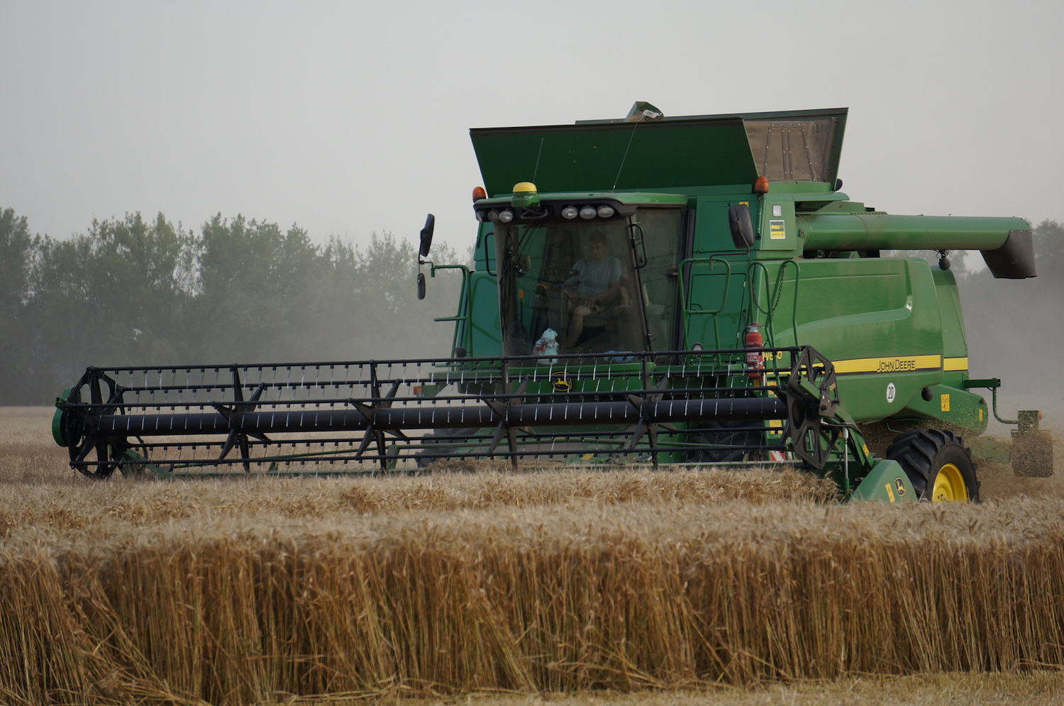 Sorry wir sind beim Dreschen