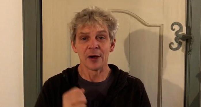 Engagiert für unsere Sache: Jann-Henning bei seinem Video im November 2020