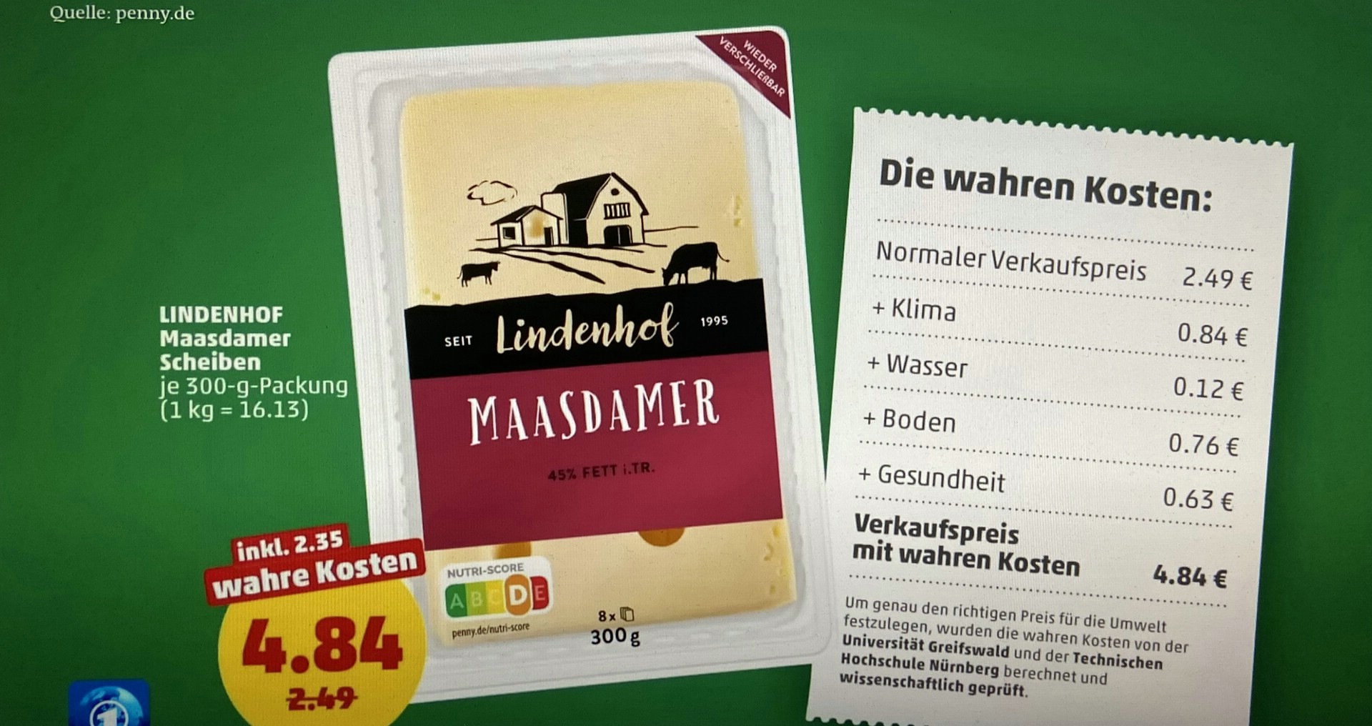 Mit angeblich wahren Kosten verbreitet der Discounter Penny Lügen über die Landwirtschaft