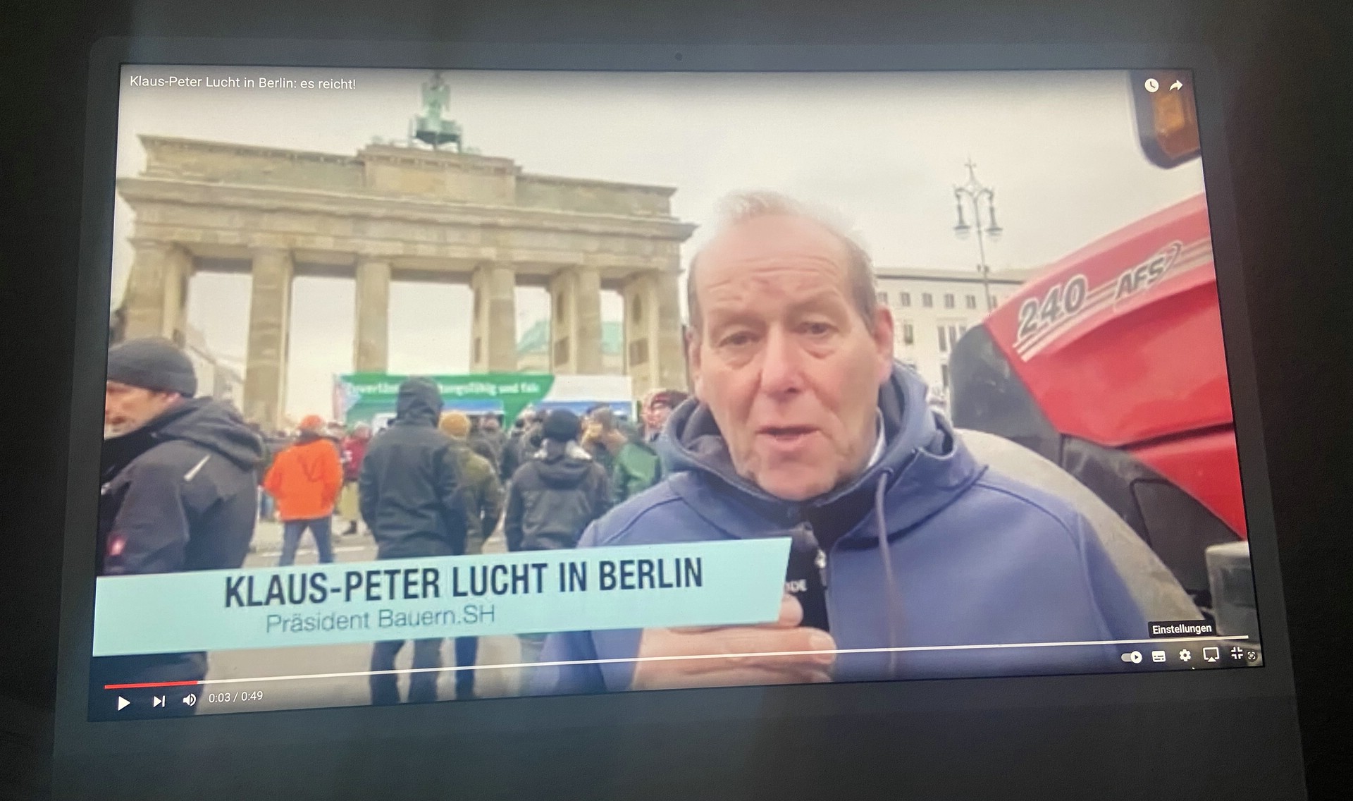 Sollte vielleicht seine Politik überdenken statt die Konkurrenz zu verleumden: Klaus-Peter Lucht